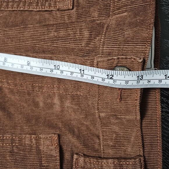 NWT GAP Women's Brown Corduroy 70s Flare High Rise Jeans Size 35/20R MSRP $79.95 - Picture 7 of 8